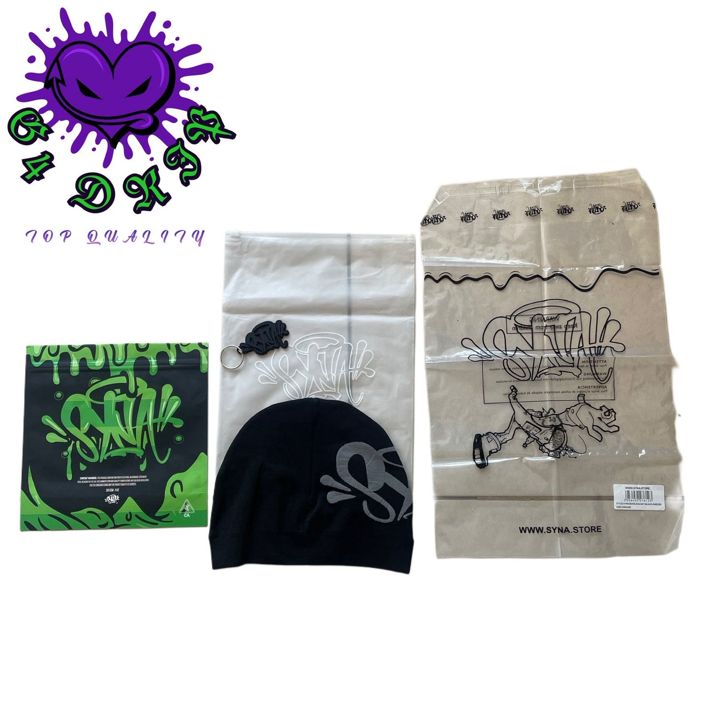 🧢 Beanie SYNA – Edición Especial con Accesorios